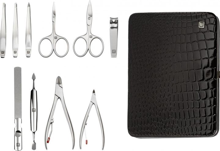 Image du produit Zwilling Set de manucure, 10 pièces, noir