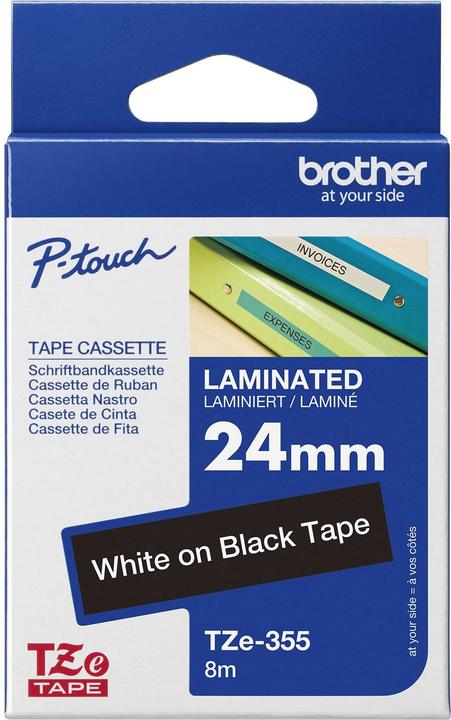 Productafbeelding Brother Tze-355 (2.40 cm, Zwart)