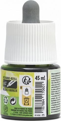 Produktbild Pebeo Colorex Wassertinte (Leuchtendes Grün, 45 ml)