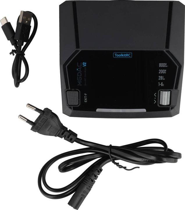 Produktbild Toolkitrc M6DAC V2 DUO Ladegerät – AC/DC Multifunktions-Ladegerät mit bis zu 800 W