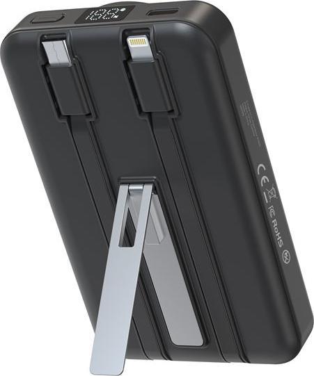 Mobile Origin Kabellose magnetische PowerBank 10000 mAh / USB-C / Lightning-Kabel / PB11 (10000 mAh)