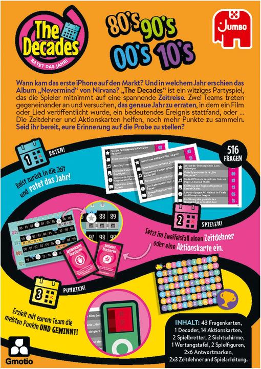 Actual product image Jumbo The Decades, d (German)