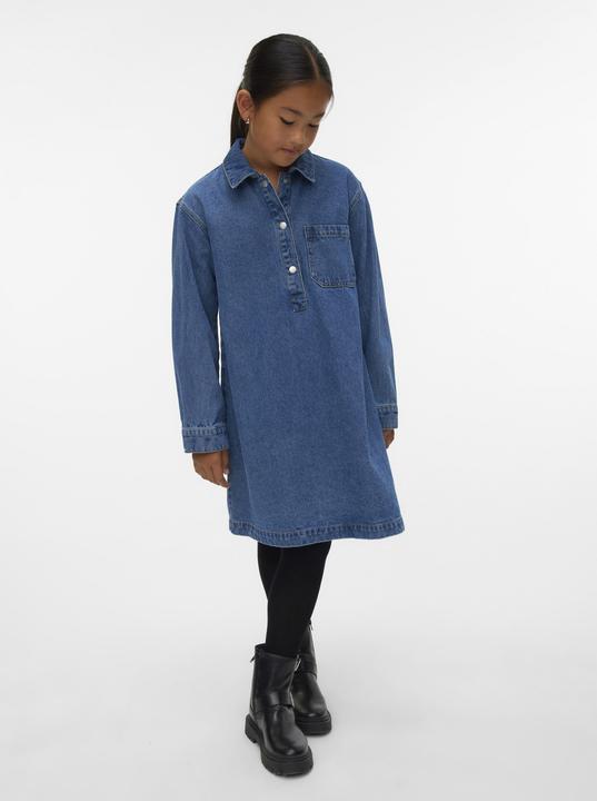 Immagine prodotto Vero Moda VMELILLIA Midikleid Jeanskleid (158)