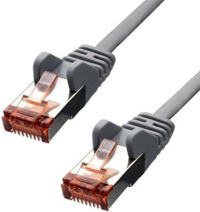 Produktbild ProXtend F/UTP CAT6 PVC AWG 26 CCA Grey 7M (F/UTP, CAT6, 7 m)