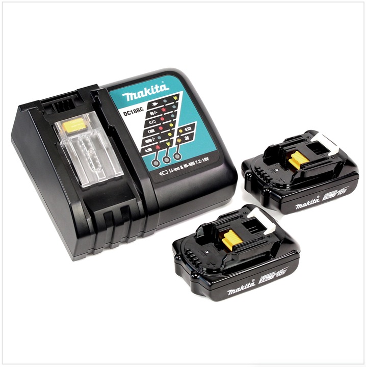 Produktbild Makita DJR 186 RAK Akku Reciprosäge Säbelsäge 18 V + 2x Akku 2,0 Ah + Ladegerät + Koffer