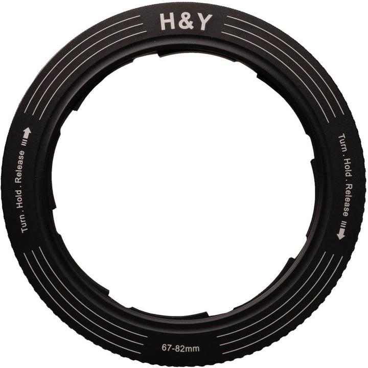 H&Y Adattatore REVORING 67-82 mm per filtri da 82 mm (Adattatori per filtri, 82 mm)