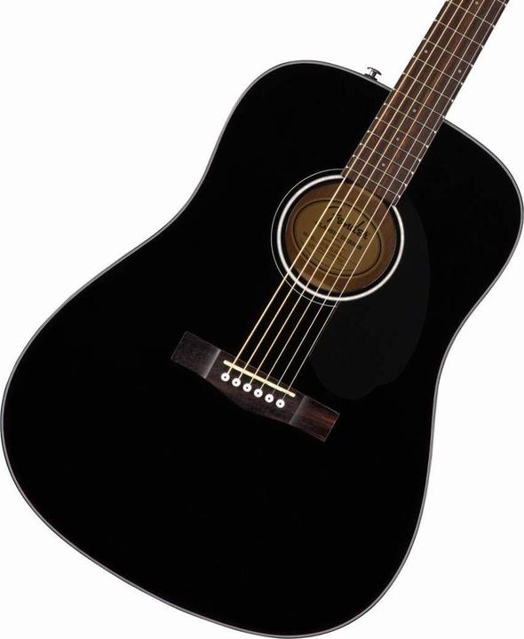 Image du produit Fender CD-60S (Guitare western, Corps : Acajou (éclisses et fond), Épicéa (table d'harmonie), Manche : Acajou, Touche : Noyer)