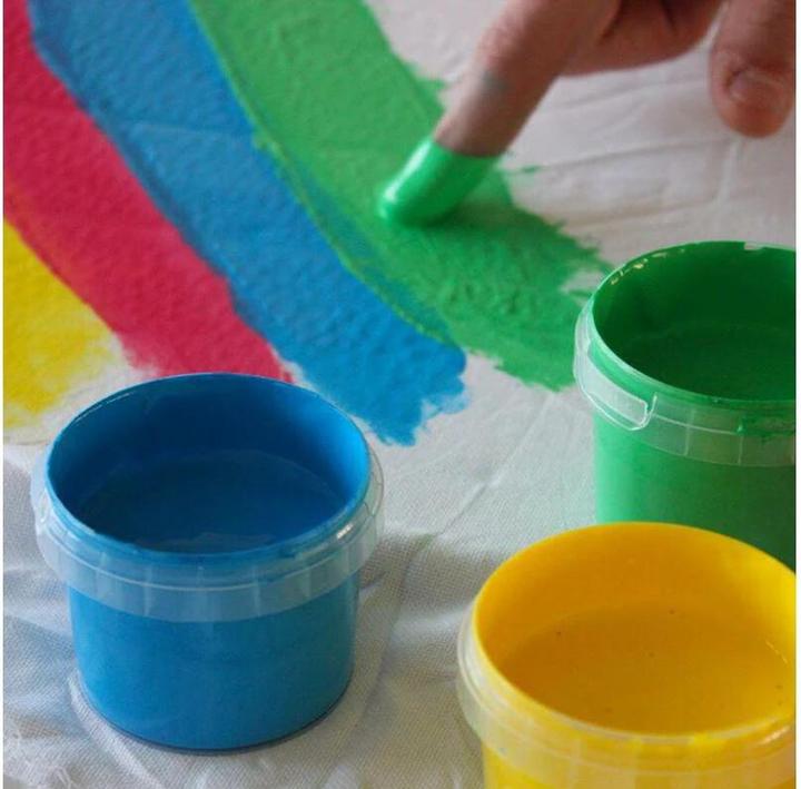Produktbild Primo Fingerfarbe (Multicolor, 600 ml)