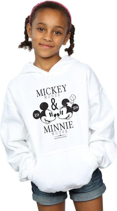 Immagine prodotto Disney Mickey And Minnie Mouse Mousecrush Mondays Felpa con Cappuccio Ragazze (152, 158)