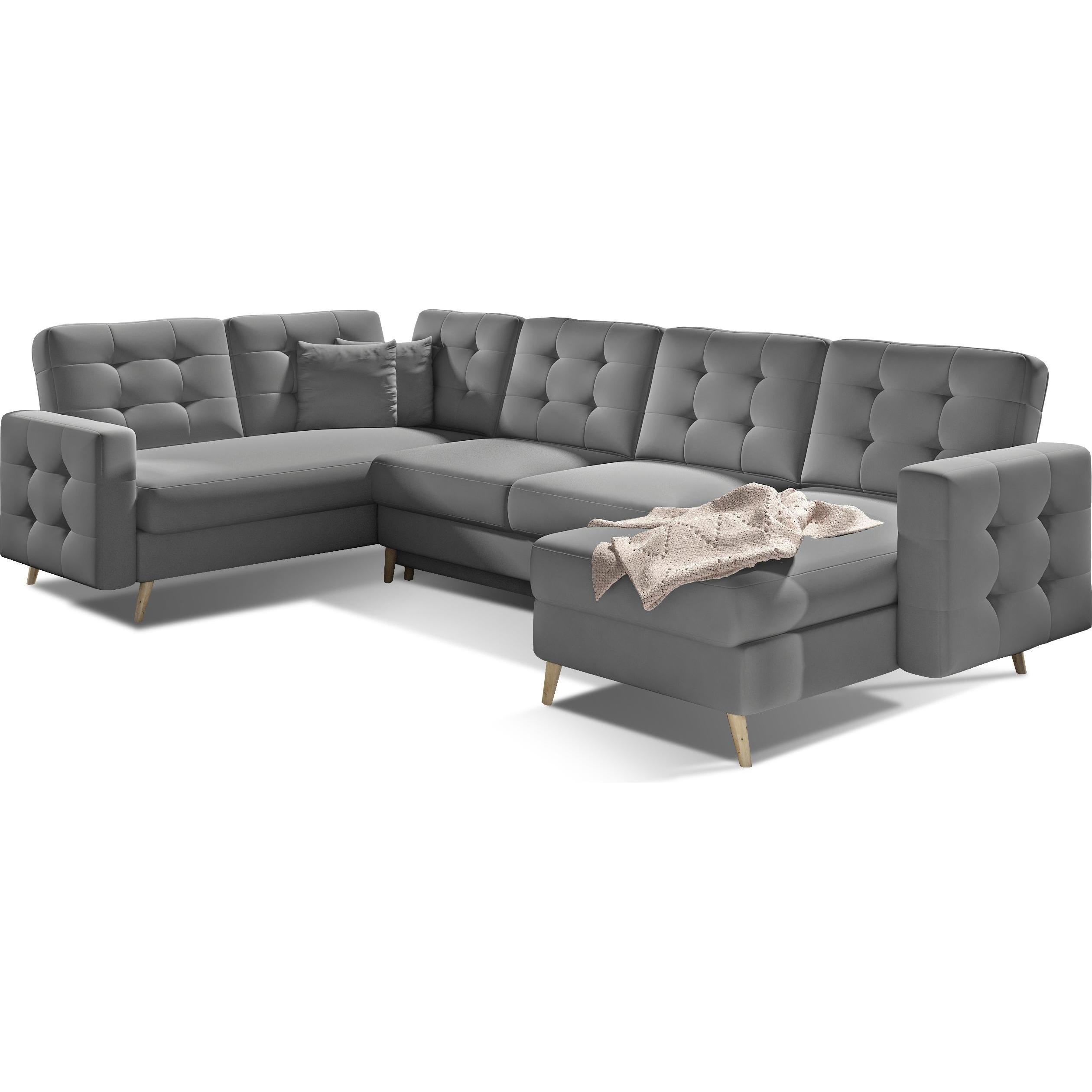ELTAP, Sofa, Asgard U (5-Sitzer, Bettsofa, Wohnlandschaft)
