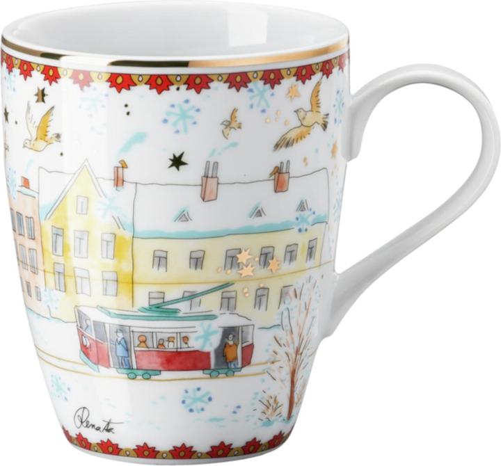 Hutschenreuther Collection 2023 Weihnachtsklänge II Mug with handle 360ml (360 ml, 1x)