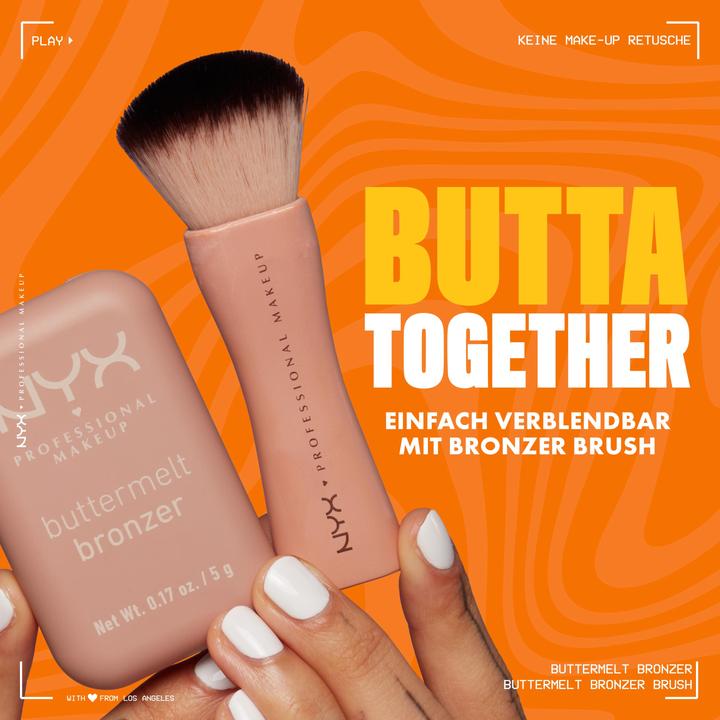Produktbild NYX Professional Make-Up Buttermelt Bronzer (#714d42, 06 Do Butta, Bronzer, 5 ml)