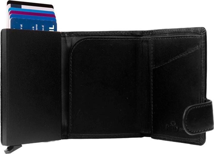 Produktbild The Chesterfield Brand Leicester -korttikotelo, musta