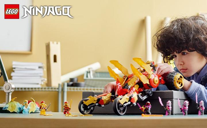 Productafbeelding LEGO Kai's Gouden Draken Raider (71773, LEGO Ninjago)