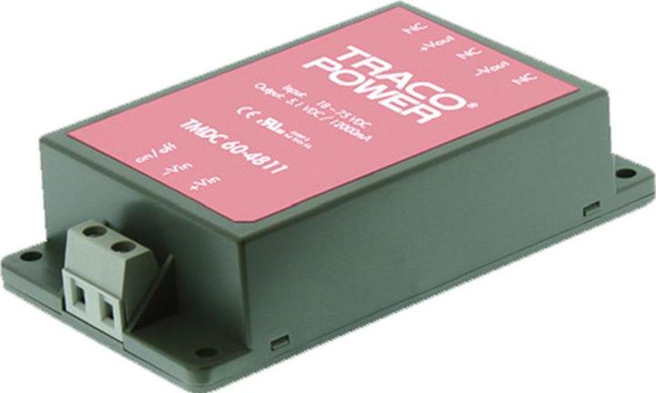 Produktbild TracoPower DC/DC Converter Isolated 12V 5A 60W