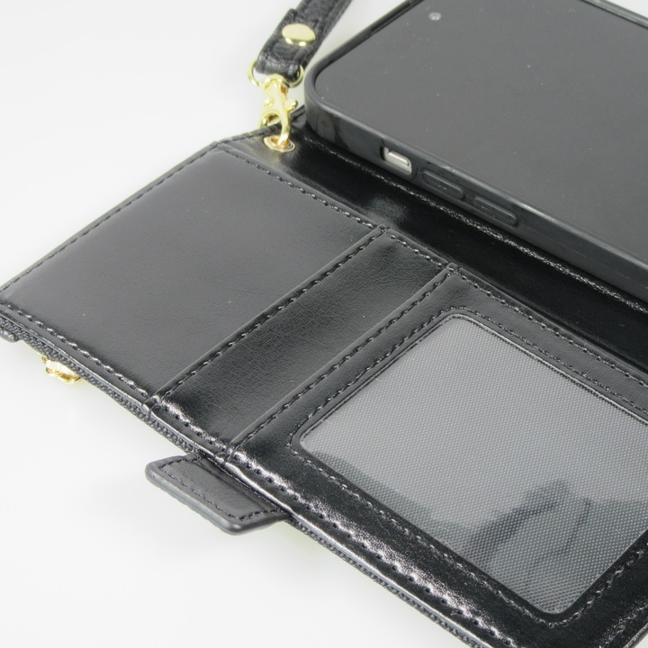Immagine prodotto PhoneLook Fourre Flip Wallet en cuir végétal avec portefeuille et fermeture magnétique (Apple iPhone 15 Pro Max)