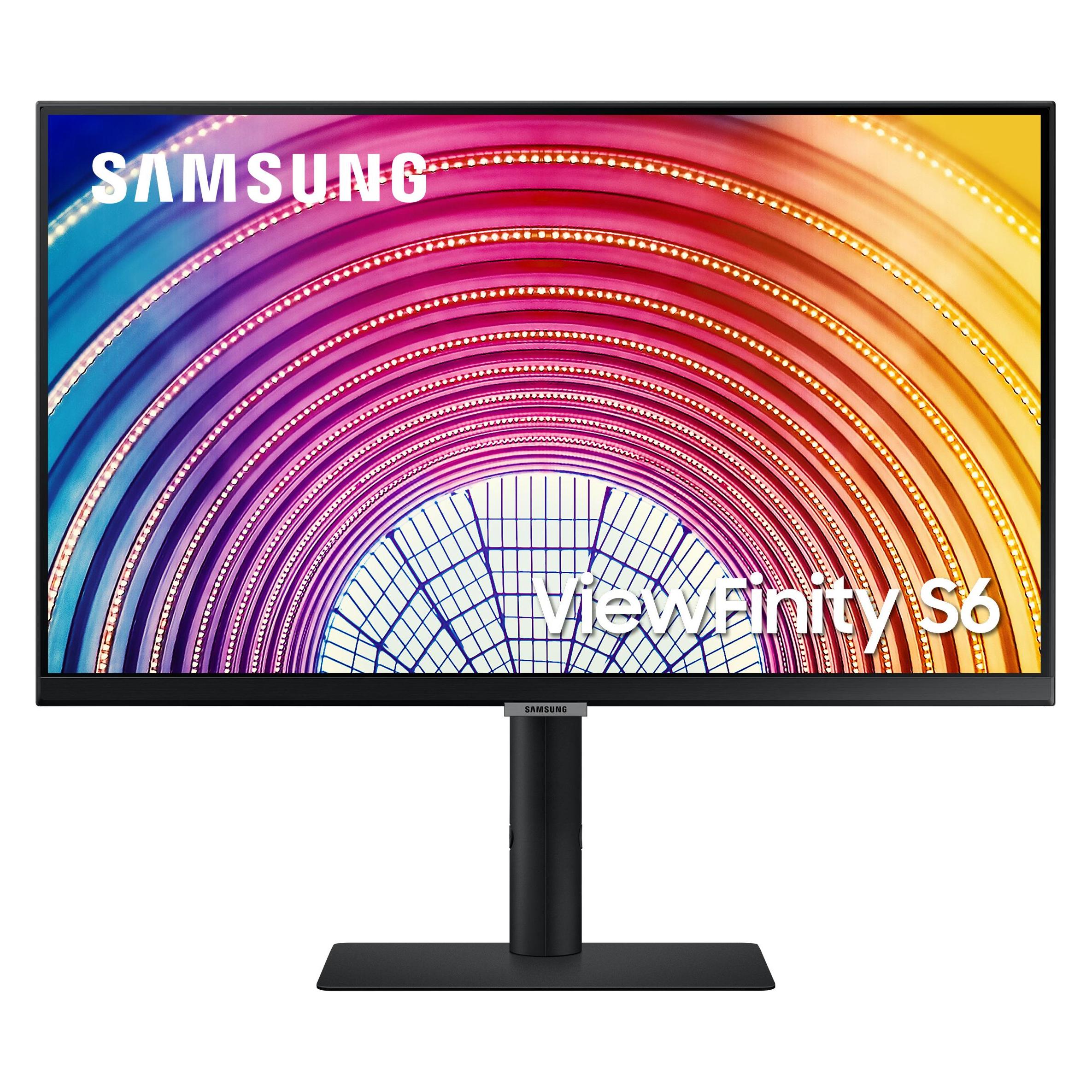 Samsung S24A600 (2560 x 1440 Pixel, 24"), Monitor, Schwarz