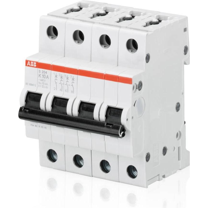 ABB, Schutzschalter, S203-C16NA Sicherungsautomat 16A pro M compact 3p+NA