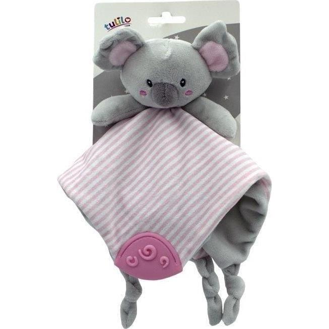 Tullo, Schmusetuch, Süsses Spielzeug Miluoe Koala rosa 25 cm