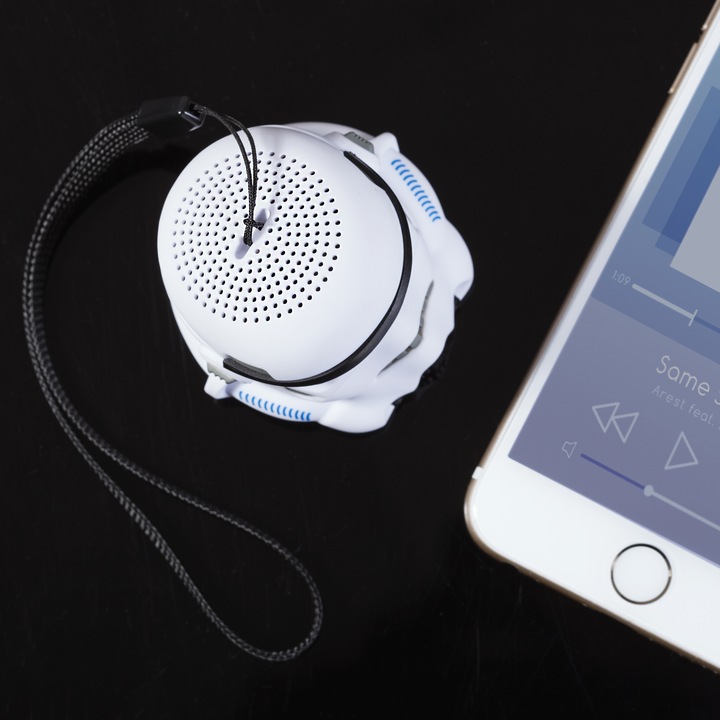 Actual product image Thumbs Up Mini Bluetooth Speaker (4 h, Rechargeable battery operated)