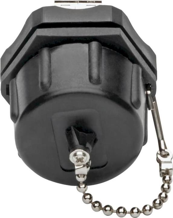 Eaton TRIPPLITE USB 3.0 Coupler SuperSpeed 3.0/3.1 Industrial - USB-A F/F Shielded IP68 Dust Cap TAA