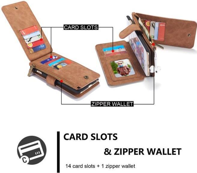 Produktbild Caseme Leder Etui mit Portemonnaie (Apple iPhone 6s Plus, Apple iPhone 6 Plus)
