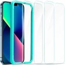 Produktbild ESR iPhone 13 mini Screen Protector Shield series Tempered Glass with installation frame Transparent (1 Stk., Apple iPhone 13 mini)