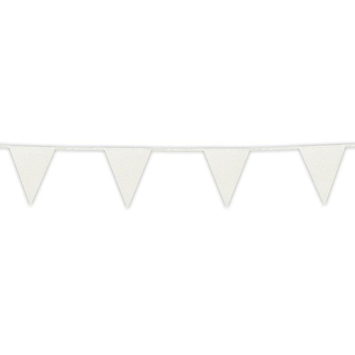 Actual product image Boland Glitter pennant chain white 6m (1 pcs.)