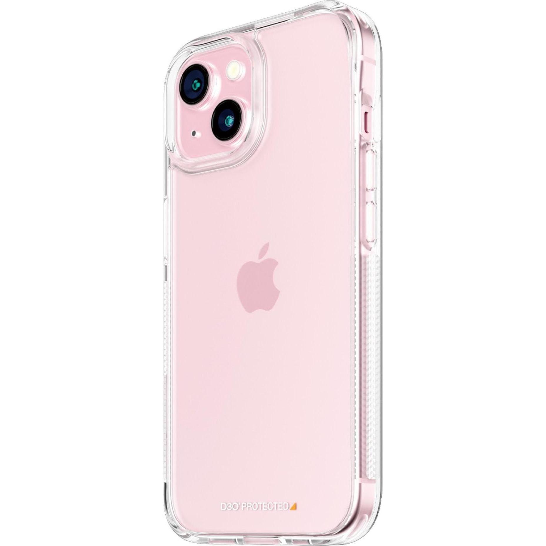 PanzerGlass Hard Case (Apple iPhone 15), Smartphone Hülle, Transparent
