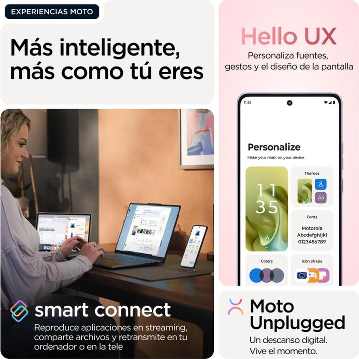 Image du produit Motorola Moto G86 (Chrysanthème, 6.67", SIM + eSIM, 5G)