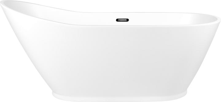 Actual product image Beliani Bath tub free-standing white oval 170 x 75 cm LONDRINA (170 l, 170 cm, 75 cm)