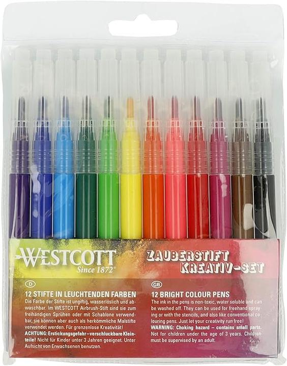 Actual product image Westcott Airbrush set for children