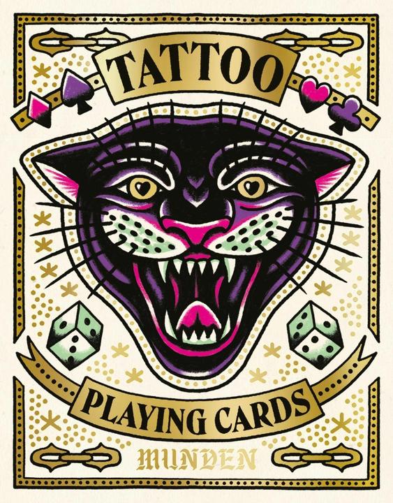 Actual product image Munden:Tattoo Playing Cards