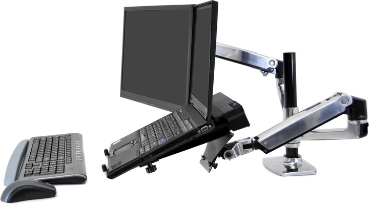 Productafbeelding Ergotron LX monitorarm met gepatenteerde CF-technologie (Tabel, 24")