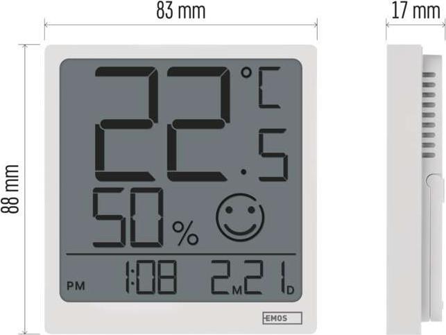 Immagine prodotto Emos Digitales Thermometer mit Hygrometer E0522