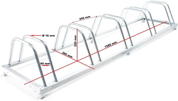Actual product image Wiltec Bicycle stand
