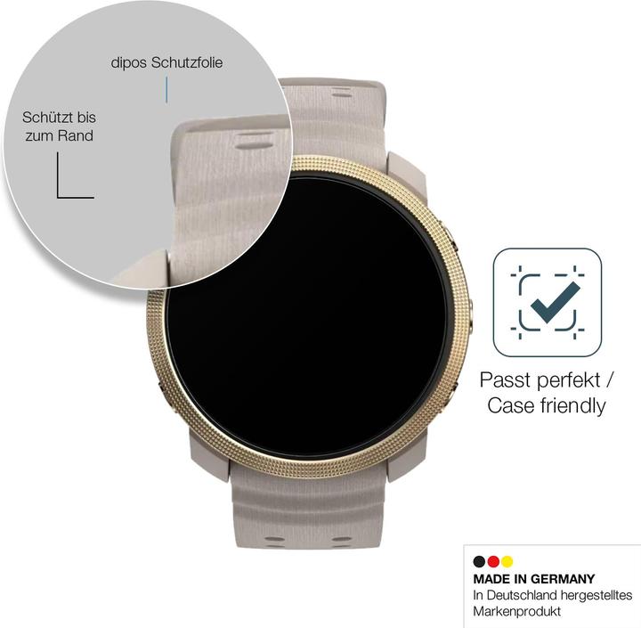 Actual product image Dipos Anti-Shock Screen Protector Matte (Polar Vantage M3)