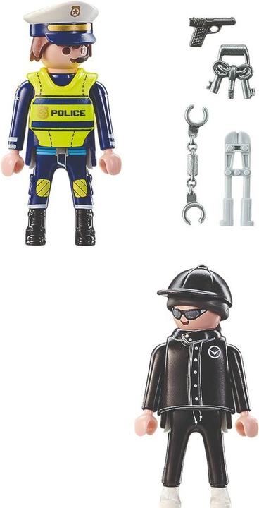 Produktbild Playmobil Polizist und Einbrecher (71804, Playmobil Figures)