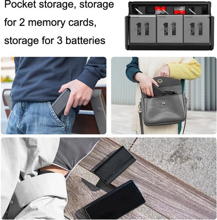 Actual product image Telesin Akku Ladestation