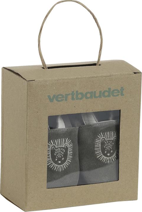 Produktbild Vertbaudet Baby Leder-Krabbelschuhe / Hausschuhe BÄR oder LÖWE Geschenkbox (54)