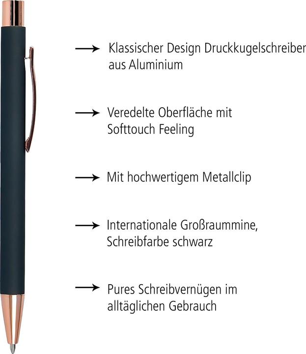 Image du produit Online Métal doux moyen (Noir, Rose, 1x)