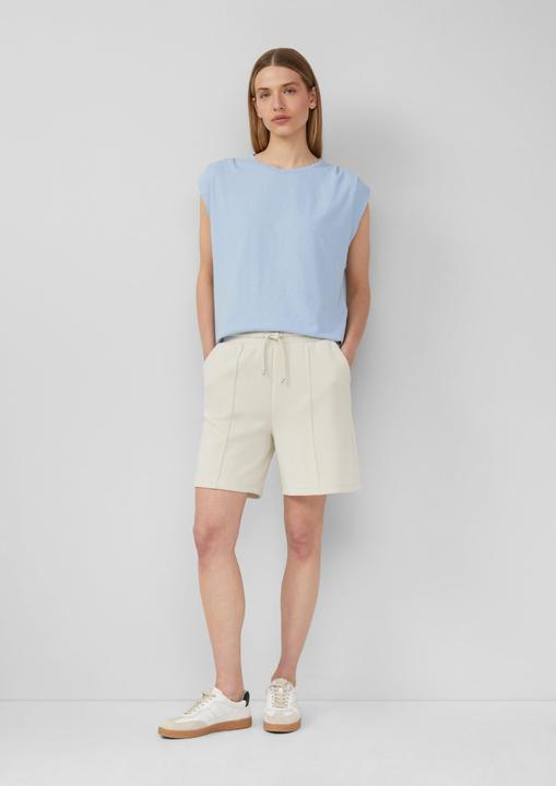 Immagine prodotto S.Oliver T-Shirt Verkürztes T-Shirt mit Faltendetails (36)