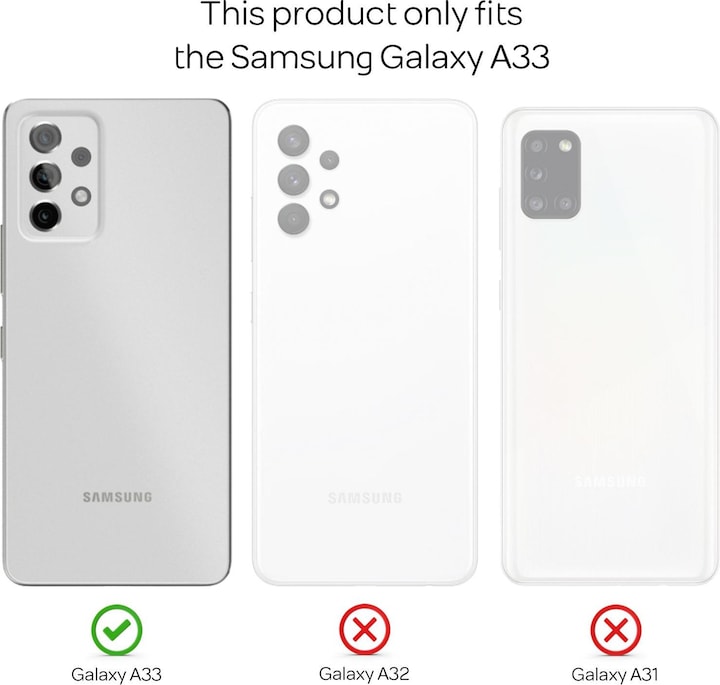 Produktbild Nalia Glitzer Hülle (Samsung Galaxy A33)