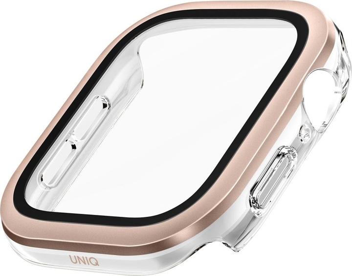 Image du produit Uniq Case Voute for Apple Watch Series 10 42mm tempered glass rose gold