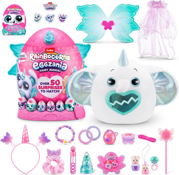 Produktbild Zuru Rainbocorn Eggzania Feenwahn (36.20 cm)