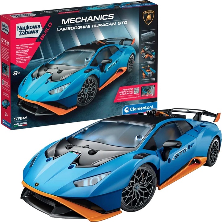 Actual product image Clementoni Kit for the mechanics laboratory - Lamborghini Huracan STO - 50752