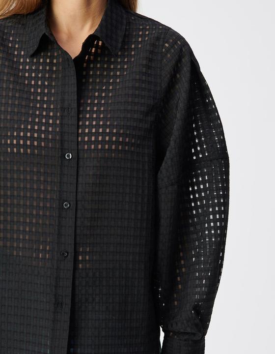 Actual product image Ikks Spitzenhemd mit langen Ärmeln (L)