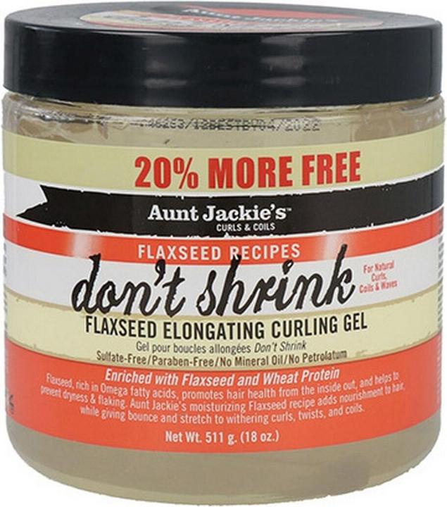 Immagine prodotto Aunt Jackie's Le ricette con i semi di lino non si restringono, gel arricciacapelli allungante 15 oz. (Gel per capelli, 426 ml)