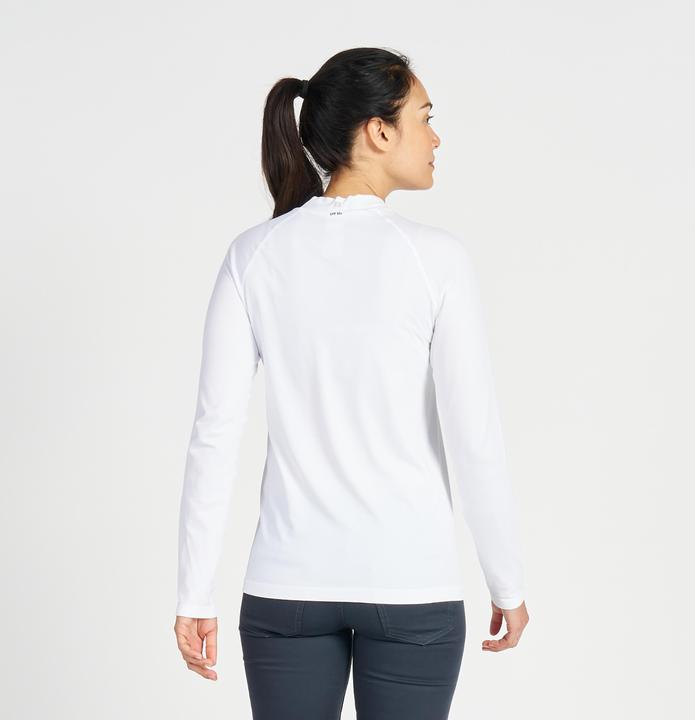 Immagine prodotto Tribord Camicia da vela a maniche lunghe da donna con protezione UV - Sailing 500 bianco (XL)