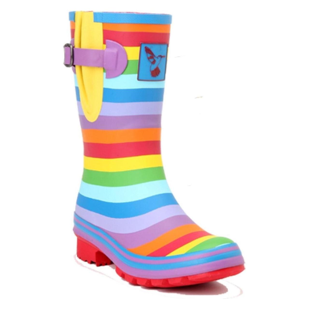 Rouchette, Damen, Gummistiefel, Rainbow, Mehrfarbig, (40)